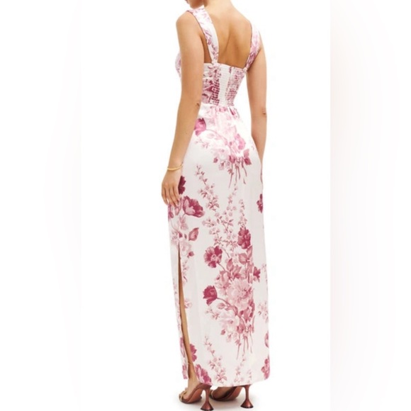 REFORMATION
Women's Earl Silk Floral maxi dress Christa - Picture 3 of 9